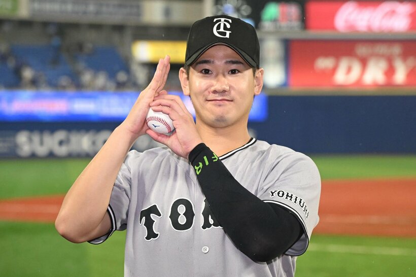 チームトップの６勝目をあげた巨人・井上温大