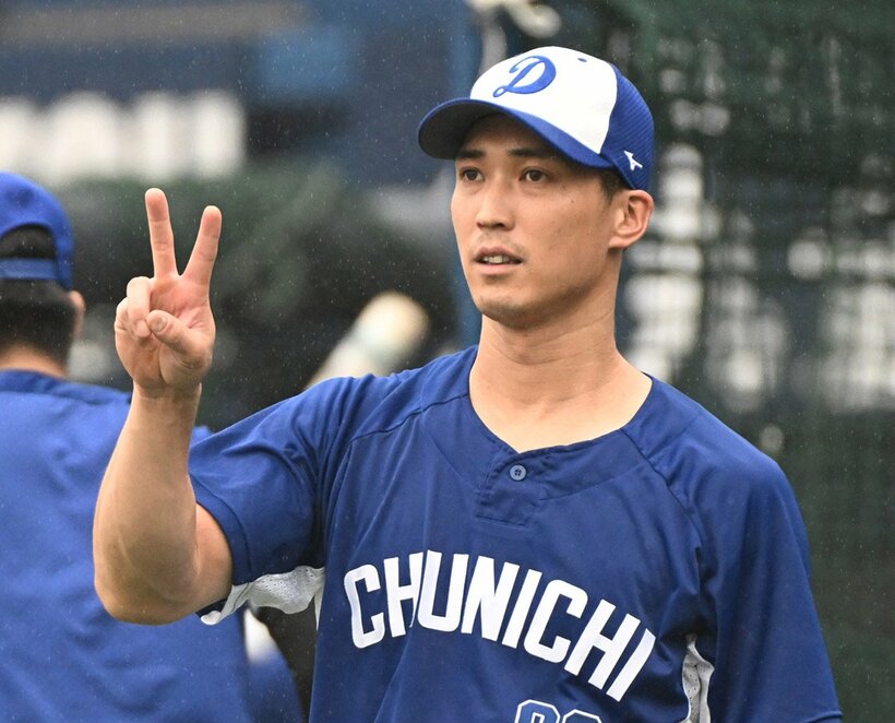  中日・後藤駿太（東スポWeb）