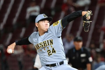 ２０２４年ドラフト育成１位で徳島から阪神へ入団した工藤は今年３月に支配下登録