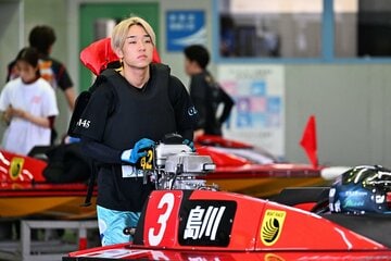 準優は大外勝負となる島川海輝