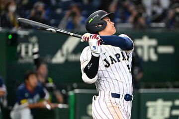 同点アーチの大谷