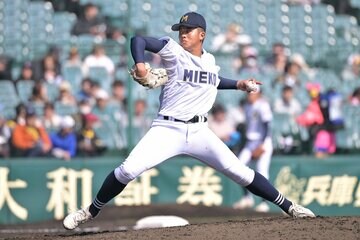 力投した三重・上田晴優