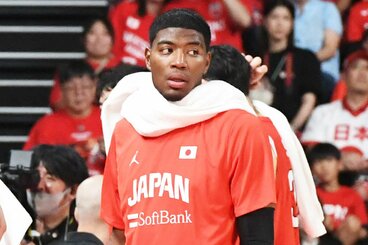 カタール戦でもあり余る存在感を発揮した八村塁