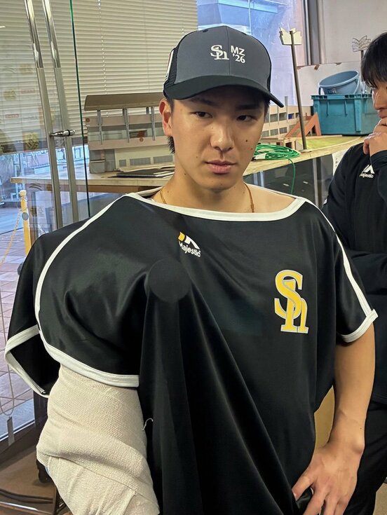 予定外の2イニング登板となったソフトバンクの育成右腕・藤原大翔