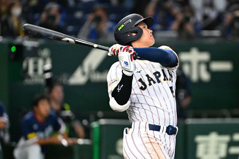 同点アーチの大谷