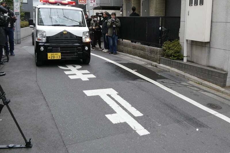 東京・高田馬場の事件現場