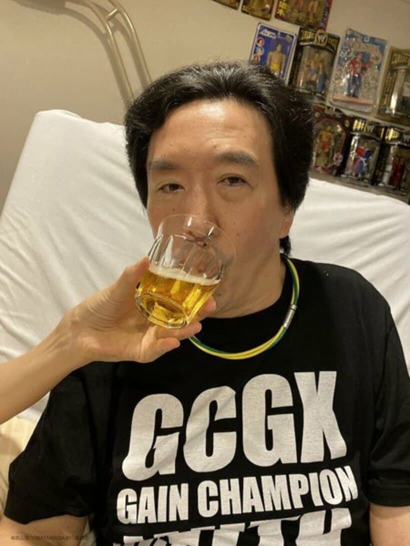  オフィシャルブログで誕生日を報告した高山善廣（©ＴＡＫＡＹＡＭＡＮＩＡ)