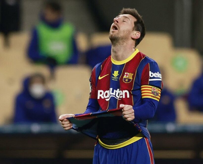  去就に注目が集まるメッシ（ロイター）