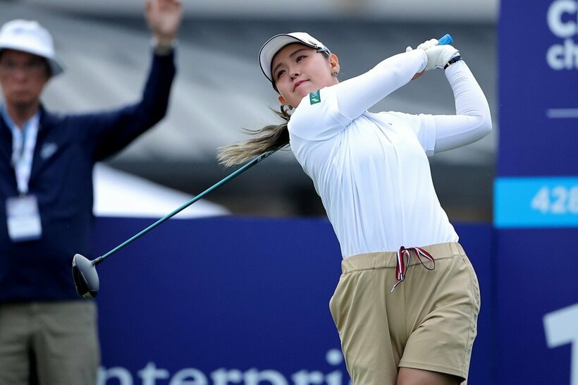 ２日目は１１位に後退した吉田優利（ロイター）