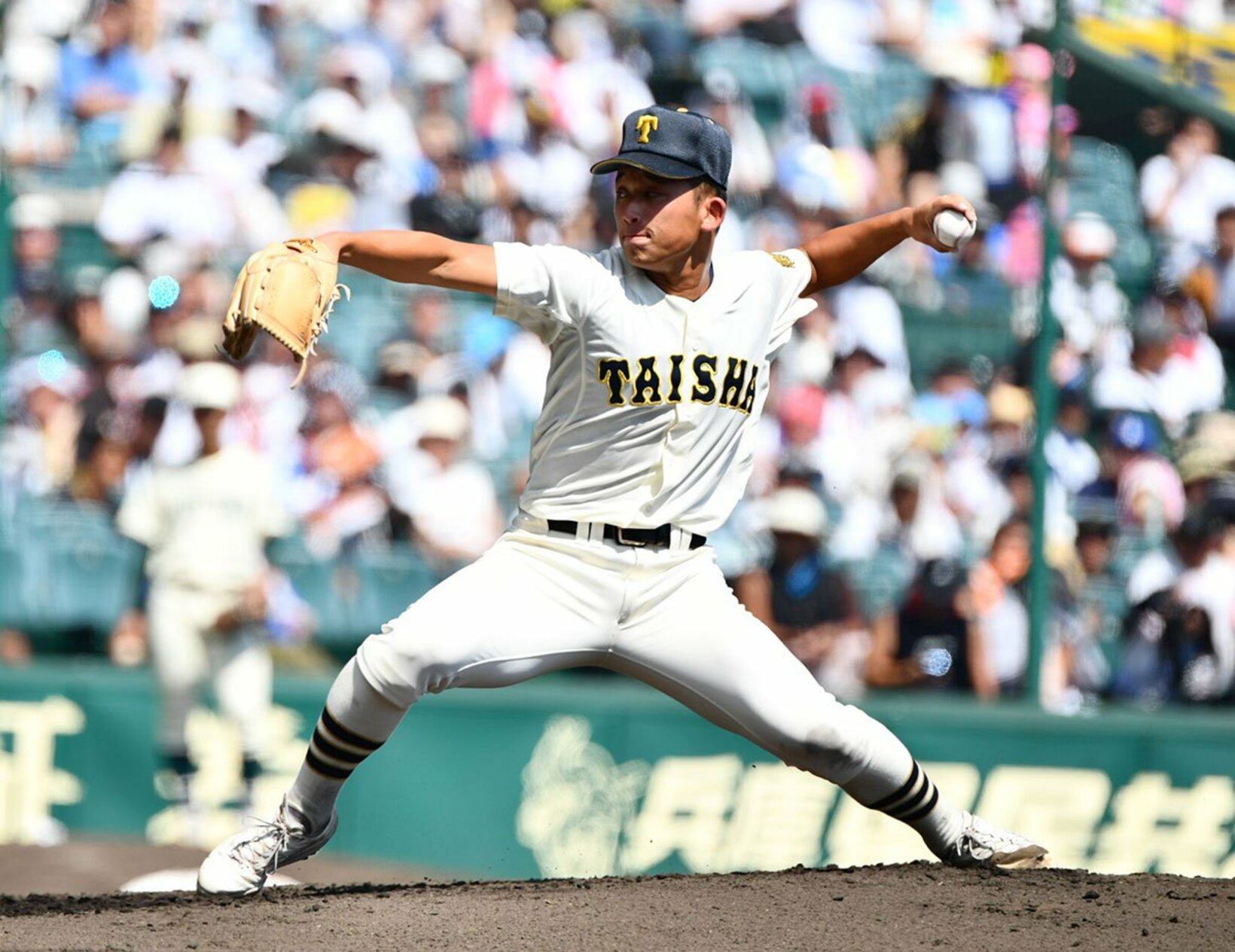 １失点完投と、気合を見せた大社・馬庭優太