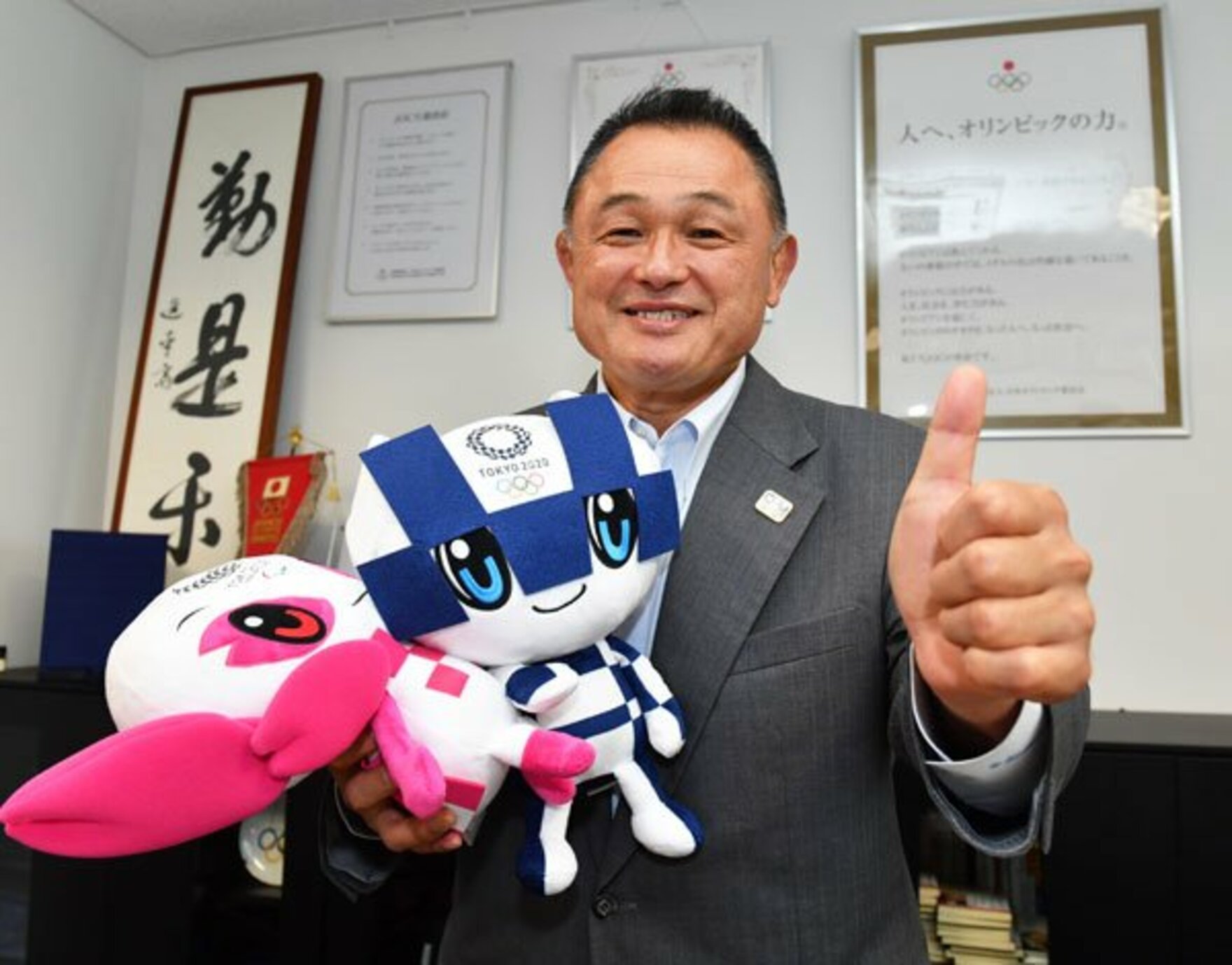 写真 ｊｏｃ山下泰裕会長が独占激白 逃げる気持ちはない 五輪中止説も流れる中でトップの本音は 東スポweb