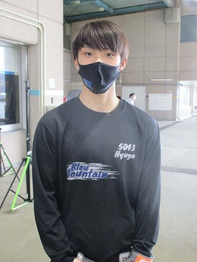  Ｂ１級ながら奮起している中村日向