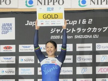 女子オムニアムを制した梶原悠未