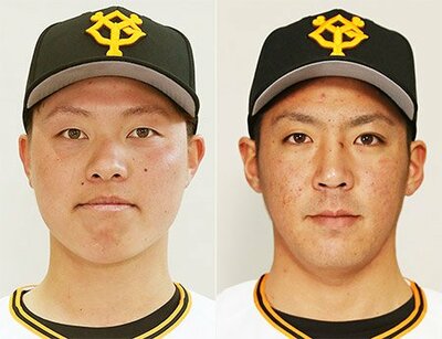⭐︎貴重⭐︎実使用⭐︎篠原慎平　ジャイアンツ　ユニフォーム　巨人 写真：巨人の河野と篠原「飲食店で裸」「不適切動画公開」で謹慎処分