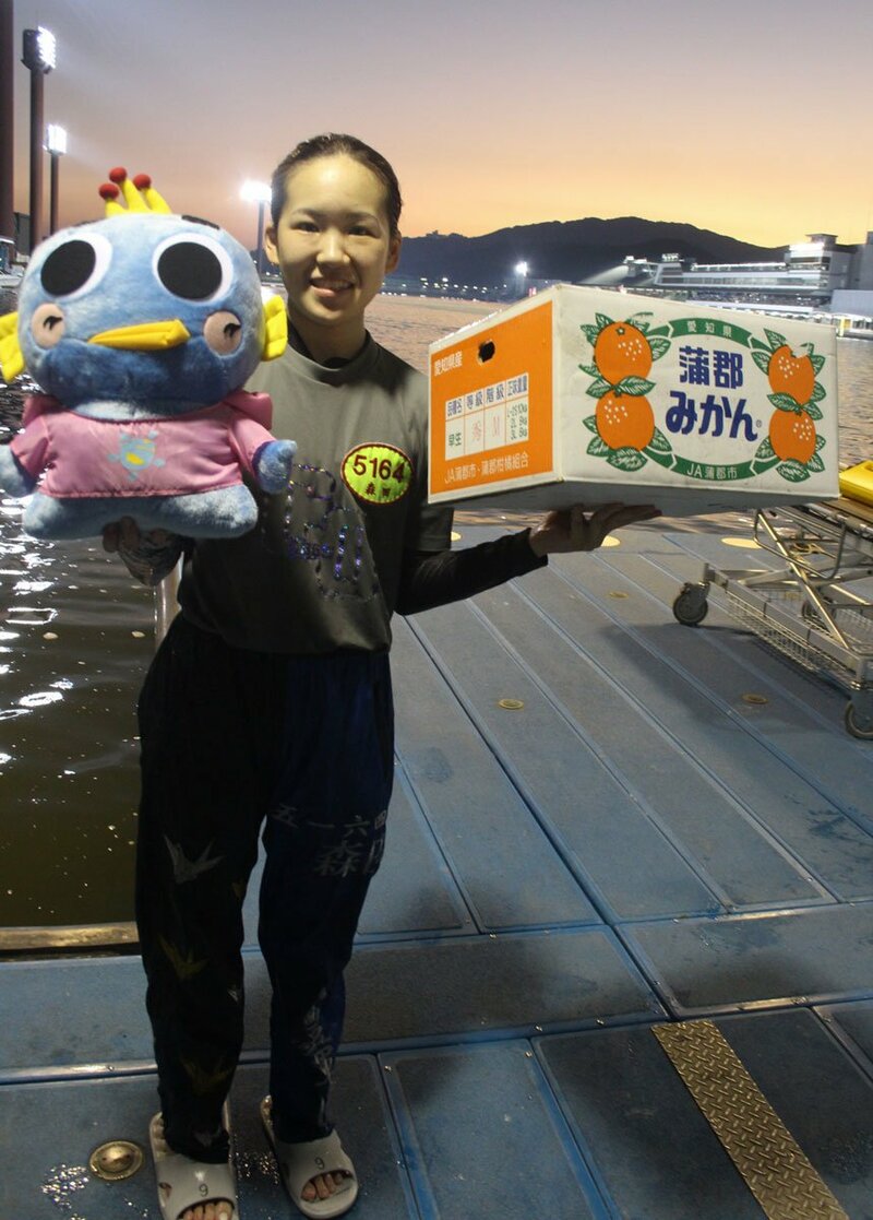 【蒲郡ボート・ヴィーナスＳ】森田梨湖　初勝利で水神祭「勝てたのはエンジンのおかげです」 | 記事 | 東スポWEB