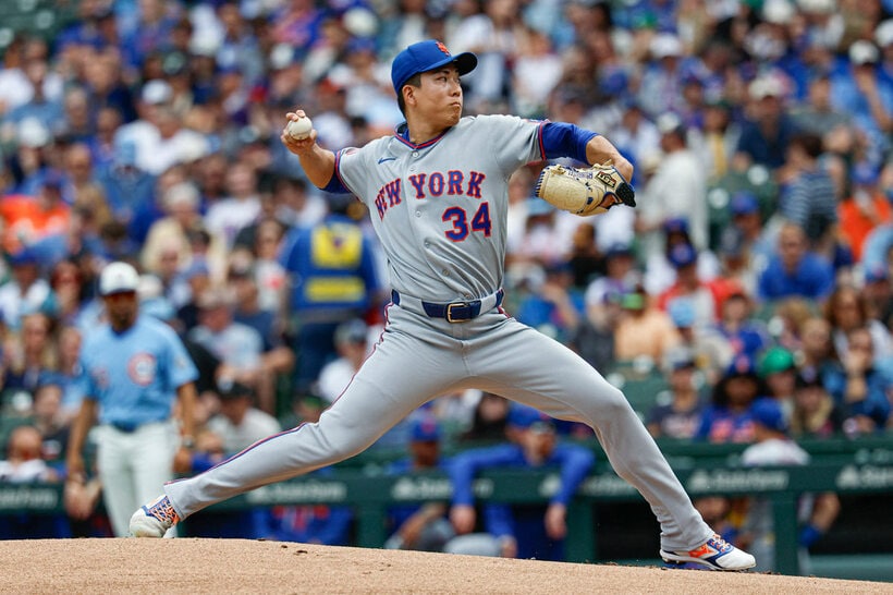 カブス戦に登板した千賀滉大（ロイター）