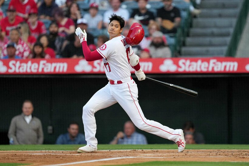  全力プレーも評価された？大谷(ロイター＝ＵＳＡ　ＴＯＤＡＹ　Ｓｐｏｒｔｓ）