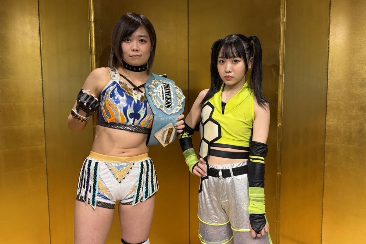 東京女子】インターナショナル王者・MIRAIが同期・鈴芽とのV2