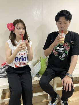 牧原真由(左)と渡辺裕介
