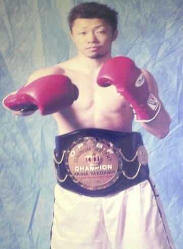  東洋太平洋ミニマム級王座を獲得（０６年４月、大橋ジム提供）