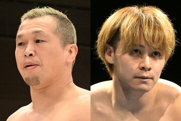 鈴木鼓太郎(左)と小藤将太