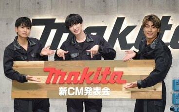 左から高地優吾、ジェシー、森本慎太郎