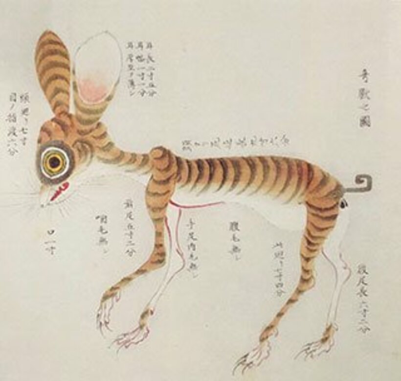  土佐で発見された奇妙な生物