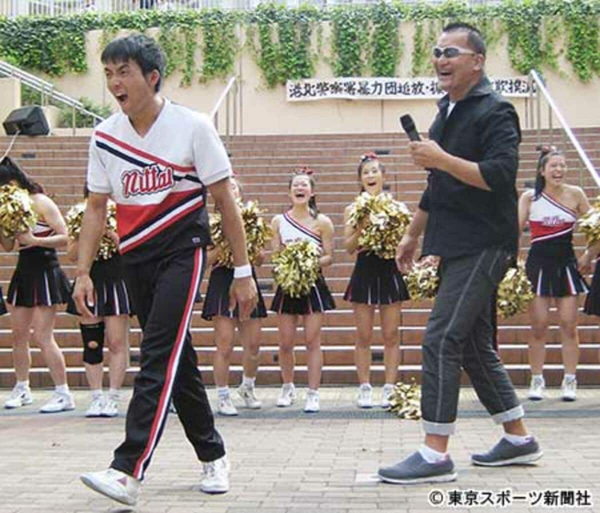 蝶野正洋が日体大チアリーダー部男子部員に強烈なビンタ 東スポweb