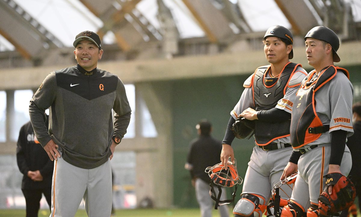 写真：【巨人】阿部ヘッドが捕手争いを評価も「大城が戻ってきたら誰か 
