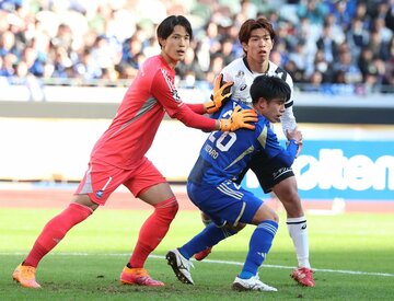 ゴールを死守した谷晃生