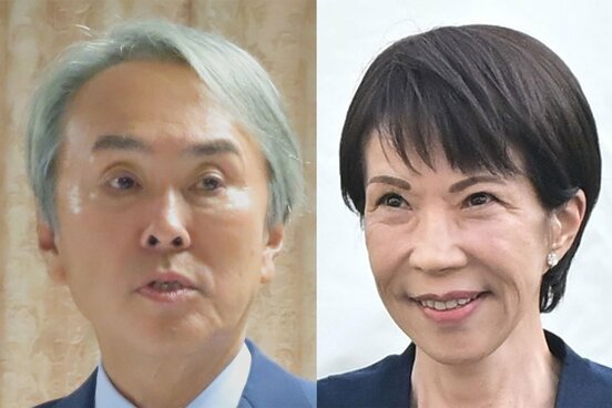 石原伸晃氏と高市首相