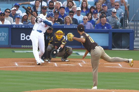 大谷翔平とダルビッシュ有が対戦したナ・リーグ地区シリーズ第５戦