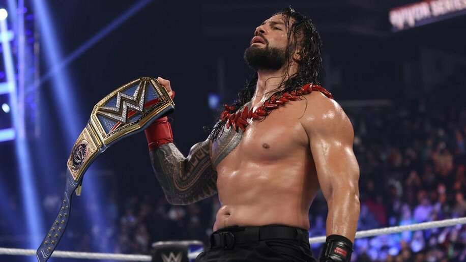  ローマン・レインズ(©2021 WWE, Inc. All Rights Reserved.)