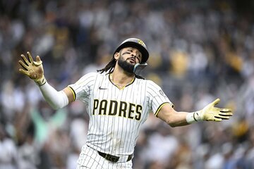 パドレスのフェルナンド・タティス（ロイター）