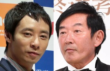  左からいしだ壱成、石田純一（東スポWeb）