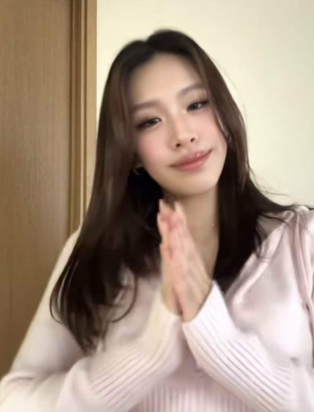逮捕された竹前美結容疑者(TikTokから)