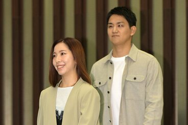 三浦璃来(左)と木原龍一