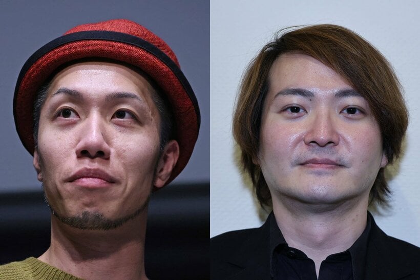 トモハッピー氏（左）と林尚弘社長
