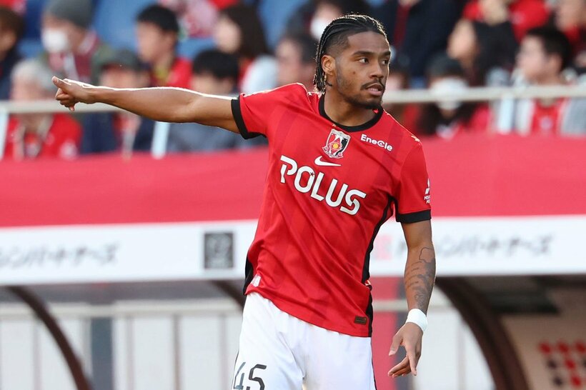 今季からＪ１浦和に復帰したＦＷオナイウ阿道