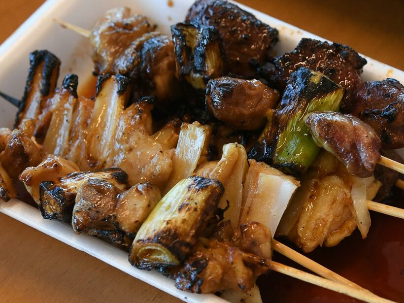 焼き鳥にはハイボールだ