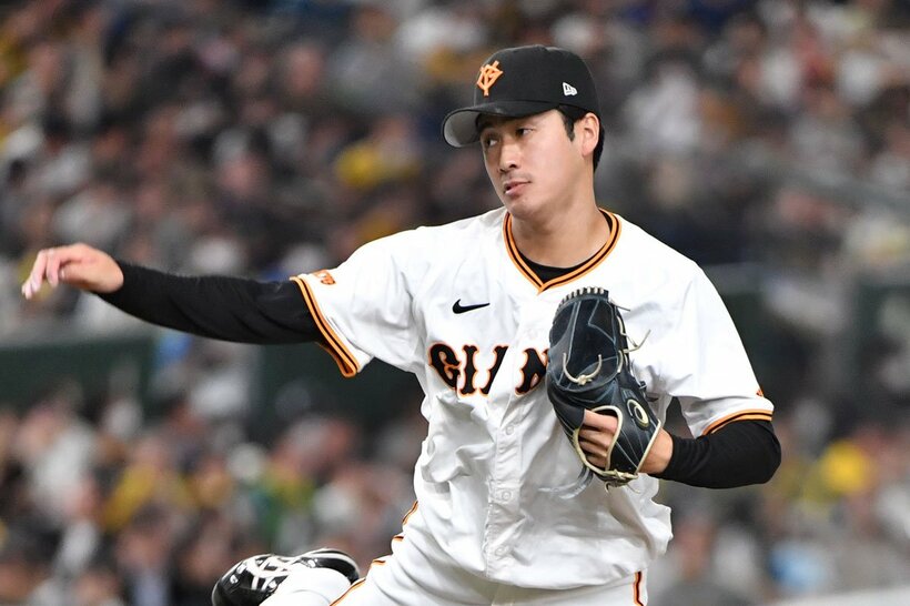 ２９、３０日と連投した巨人・西舘勇陽