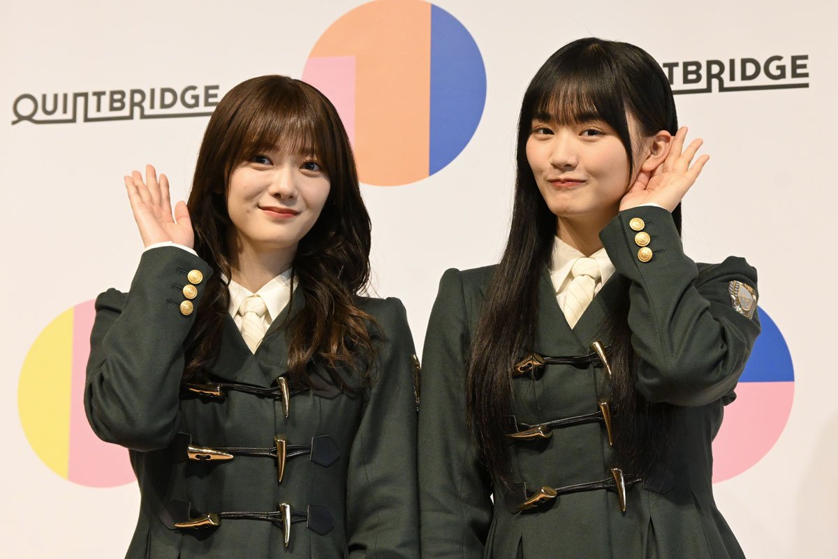 写真：櫻坂46田村保乃＆山崎天 最新の音声合成技術に大興奮「これを