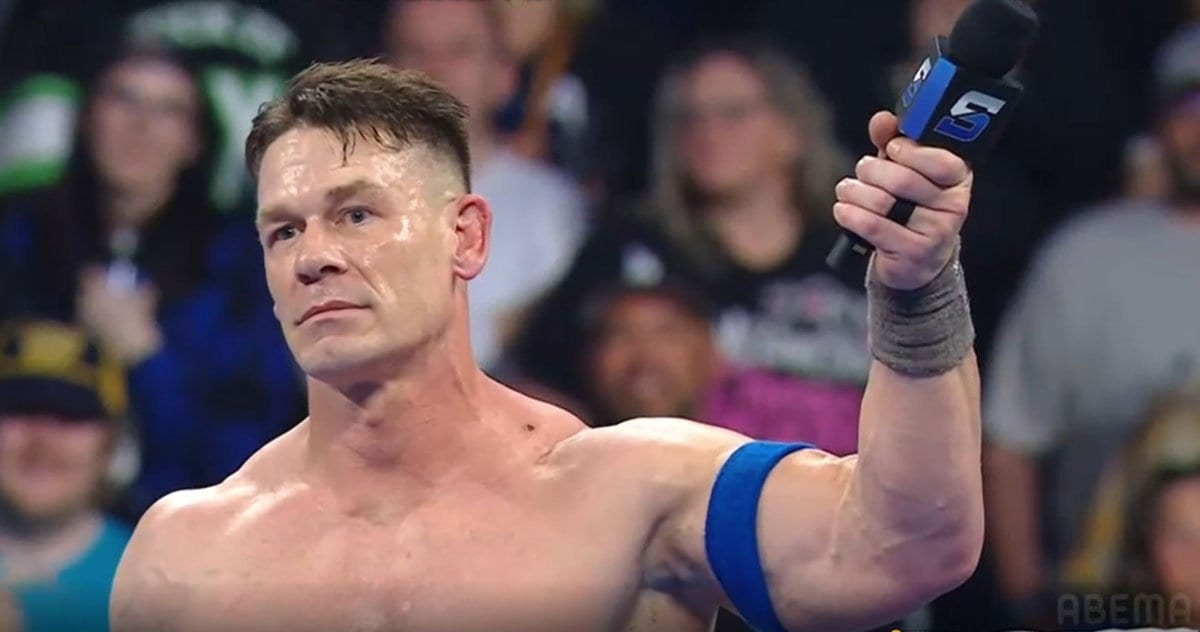 WWE】何かの布石か…ジョン・シナがライバル団体のレスラー名を叫び