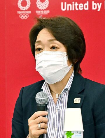  組織委の橋本聖子会長（代表撮影）
