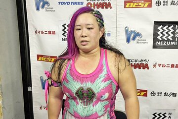 7・12地元・仙台ゼビオアリーナで、難敵VENYとの防衛戦を控える橋本千紘