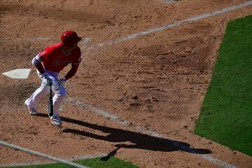  ７試合ぶりマルチ安打を記録した大谷（ロイター＝ＵＳＡ　ＴＯＤＡＹ　Ｓｐｏｒｔｓ）