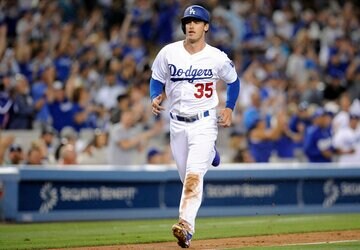 ドジャース在籍時のコディ・ベリンジャー（ロイター）