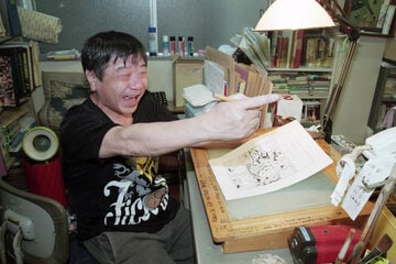 赤塚不二夫先生（1995年）
