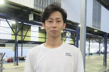 プロペラには触らない決意の占部一真