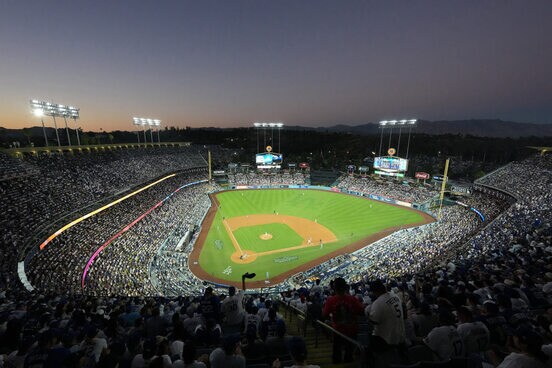 ドジャー・スタジアム（ロイター）